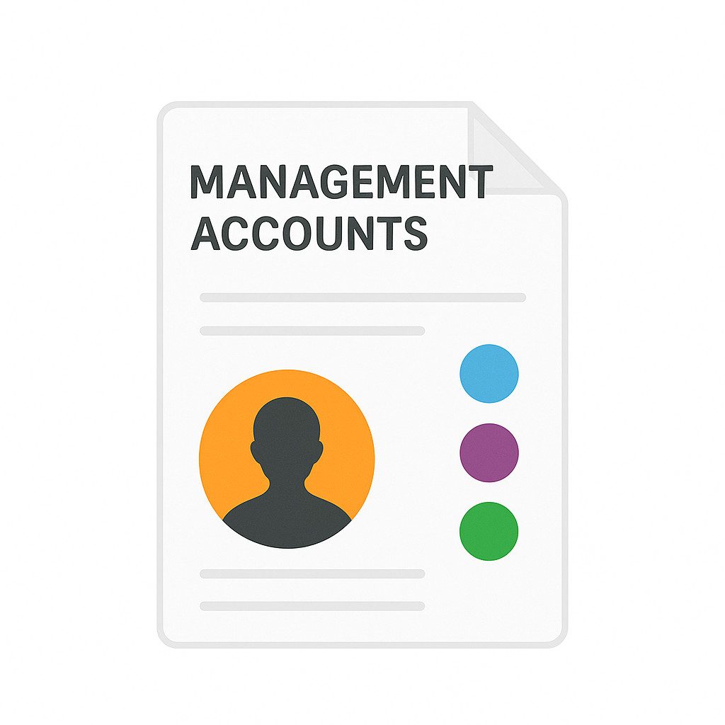 Management accounts, business financial reporting, professional accountant services, financial analysis, management reporting for businesses.