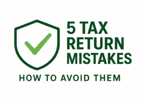 5 Tax Return Mistakes